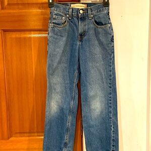 EUC! Vintage Levi’s 550 boys size 9 slim, relaxed fit blue denim jeans!